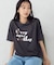 速乾 箔プリント Tシャツ