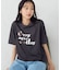 速乾 箔プリント Tシャツ