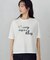 速乾 箔プリント Tシャツ