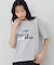 速乾 箔プリント Tシャツ