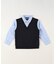フェイクレイヤードシャツ(100-130cm)