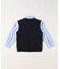 フェイクレイヤードシャツ(100-130cm)