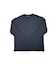タテ畝ストレッチポンチ フェイクレイヤード クルーネックＴシャツ （長袖）