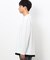 タテ畝ストレッチポンチ フェイクレイヤード クルーネックＴシャツ （長袖）