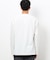 タテ畝ストレッチポンチ フェイクレイヤード クルーネックＴシャツ （長袖）
