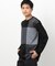 カラーブロック パッチワーク クルーネックＴシャツ（長袖）