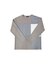 カラーブロック パッチワーク クルーネックＴシャツ（長袖）