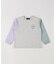 サークルプリント長袖Tシャツ