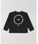 サークルプリント長袖Tシャツ