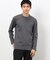 コットンスムース ジャケットTシャツ （長袖）