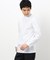 コットンスムース モックネックＴシャツ  （長袖）