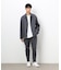 【セットアップ対応】Easy Active Wear  ストレッチ ２WAYブルゾン （綿／ナイロン）