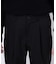 サージストレッチ ワンタック ワイド テーパードパンツ