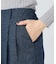 【セットアップ対応】メランジジャージ　テーパードパンツ