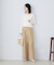 【美しいベーシックパンツ】裏メッシュ チノパンツ