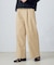 【美しいベーシックパンツ】裏メッシュ チノパンツ