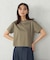 ボックスシルエット クロップド丈 Ｔシャツ