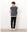 ケーブル柄 ベスト フェイクレイヤードＴシャツ
