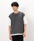 ケーブル柄 ベスト フェイクレイヤードＴシャツ