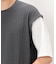 ケーブル柄 ベスト フェイクレイヤードＴシャツ
