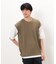 ケーブル柄 ベスト フェイクレイヤードＴシャツ