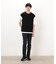 ケーブル柄 ベスト フェイクレイヤードＴシャツ