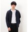 メッシュ編み ポロカーディガン
