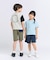 サークルプリント 半袖Tシャツ