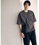 【セットアップ対応】リネンライク ポリエステル 布帛Ｔシャツ