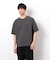 【セットアップ対応】リネンライク ポリエステル 布帛Ｔシャツ