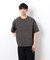 【セットアップ対応】リネンライク ポリエステル 布帛Ｔシャツ