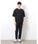 【セットアップ対応】リネンライク ポリエステル 布帛Ｔシャツ