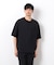 【セットアップ対応】リネンライク ポリエステル 布帛Ｔシャツ
