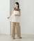 インドコットン キャミビスチェブラウス