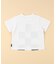 ギンガムチェック使い パッチワーク半袖Tシャツ(ベビーサイズ)