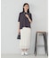 シフォンジョーゼット クリンクルプリーツスカート