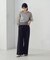 【美しいベーシックパンツ】裏メッシュ チノパンツ
