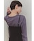 裾スリット ロングＴシャツ