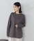 裾スリット ロングＴシャツ