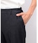 【セットアップ対応】デニムライクストレッチ テーパードパンツ