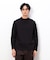 抗菌加工 スムース モックネックＴシャツ