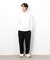 抗菌加工 スムース モックネックＴシャツ