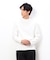 抗菌加工 スムース モックネックＴシャツ