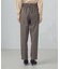 【美しいベーシックパンツ】裏起毛 テーパードパンツ