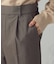 【美しいベーシックパンツ】裏起毛 テーパードパンツ
