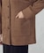 スエード調 シャツジャケット