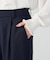 【セットアップ対応】杢調テーパードパンツ
