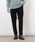 【スマートベーシックパンツ】両面起毛 ストレッチツイル  テーパードスラックス