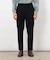 【スマートベーシックパンツ】両面起毛 ストレッチツイル  テーパードスラックス