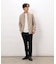 【スマートベーシックパンツ】両面起毛 ストレッチツイル  テーパードスラックス